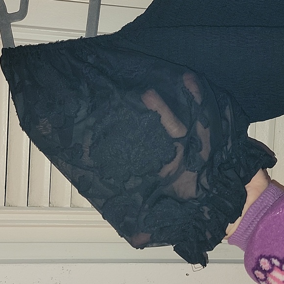 Floral Puff Sleeve Mini Dress - Picture 3 of 9